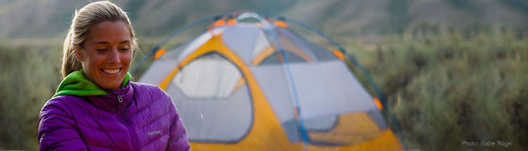 Marmot Women Camping